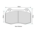 PBS Brakes ProRace Brake Pads