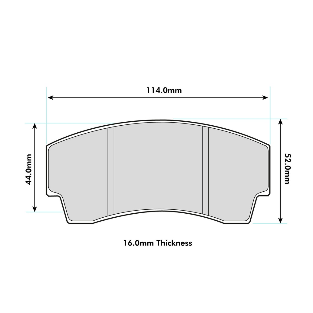 PBS Brakes ProRace Brake Pads To Fit AP Racing CP5100 Calipers
