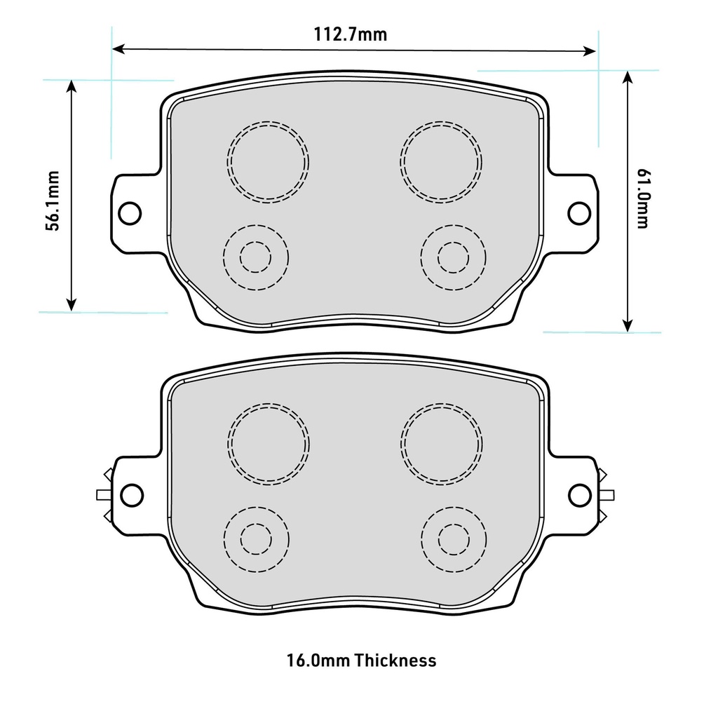 [FERFRP3162H] Ferodo DS2500 Brake Pads