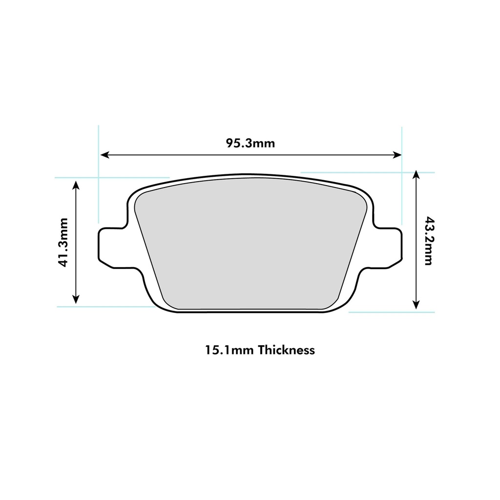 Endless MX72 Brake Pads
