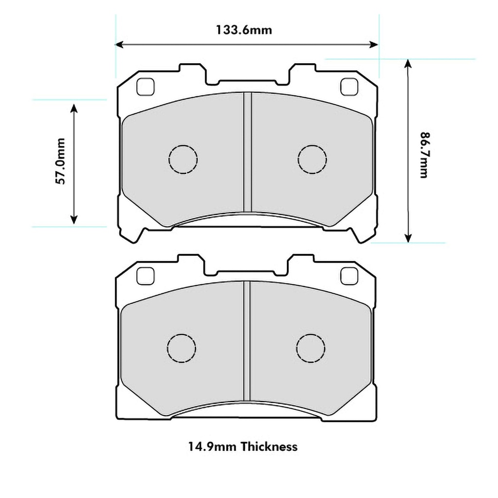 Endless MX72 Brake Pads