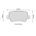 Endless MA45B Brake Pads