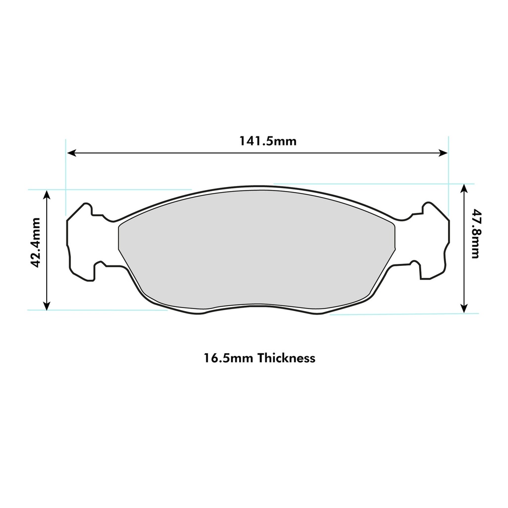 Endless MX72 Brake Pads