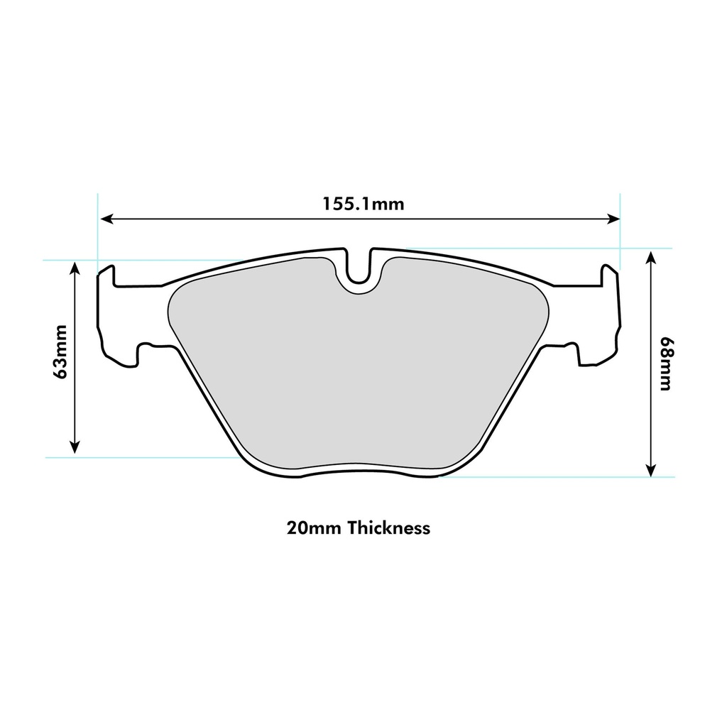 Endless MA45B Brake Pads