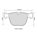 Endless MA45B Brake Pads