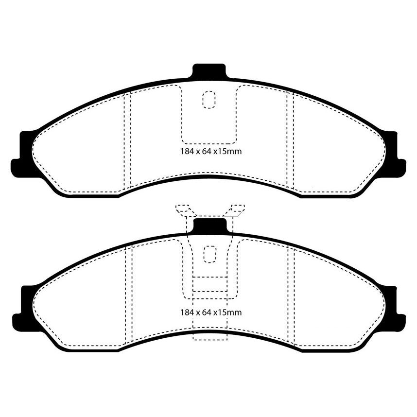 EBC Brakes Redstuff Performance Brake Pads