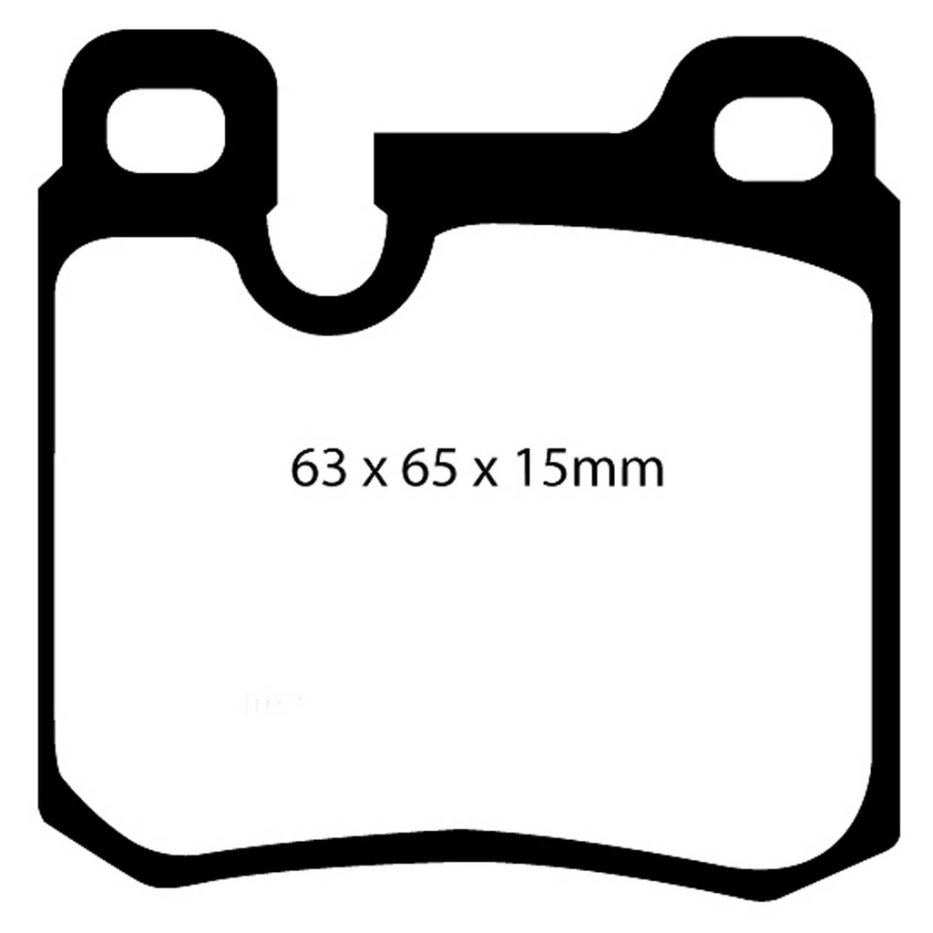 [EBCDP4996R] EBC Brakes Yellowstuff Performance Brake Pads