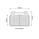 Ferodo DSUNO Brake Pads