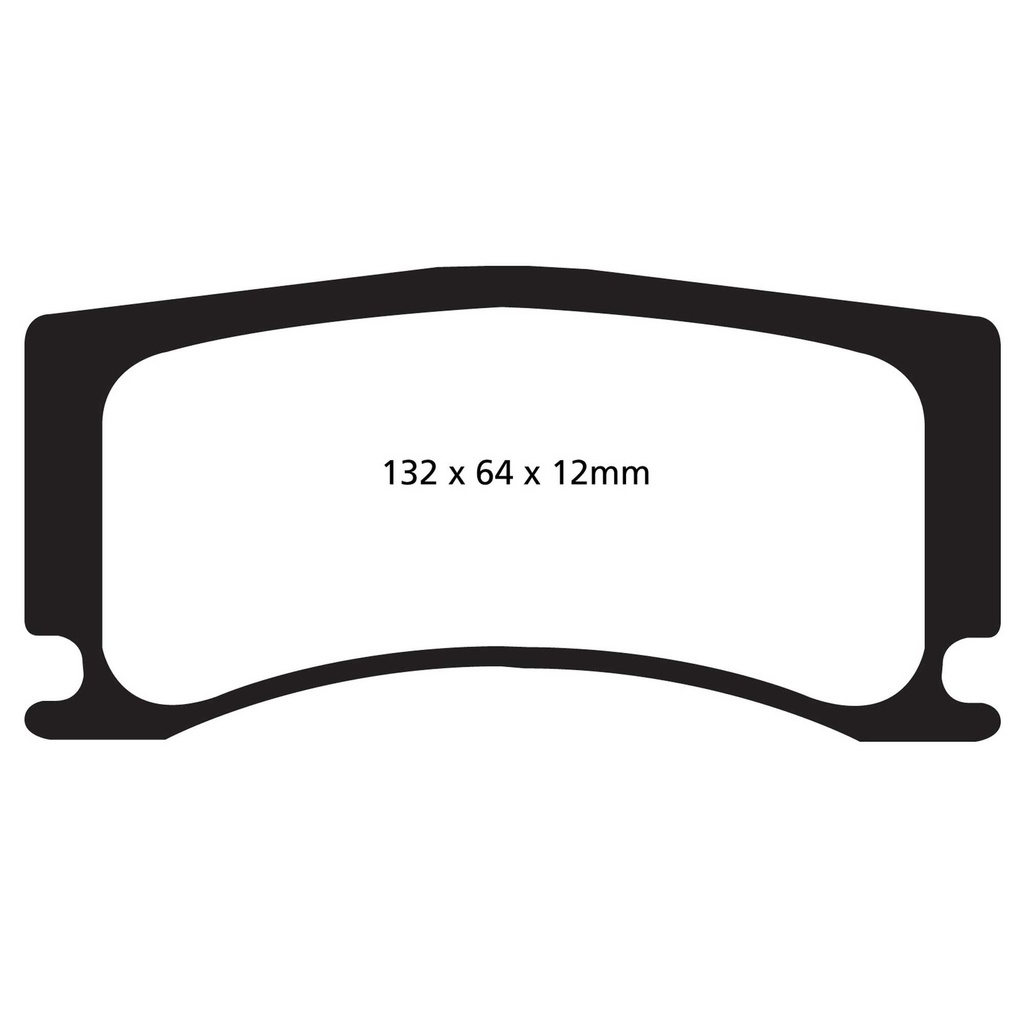 EBC Brakes Yellowstuff Performance Brake Pads