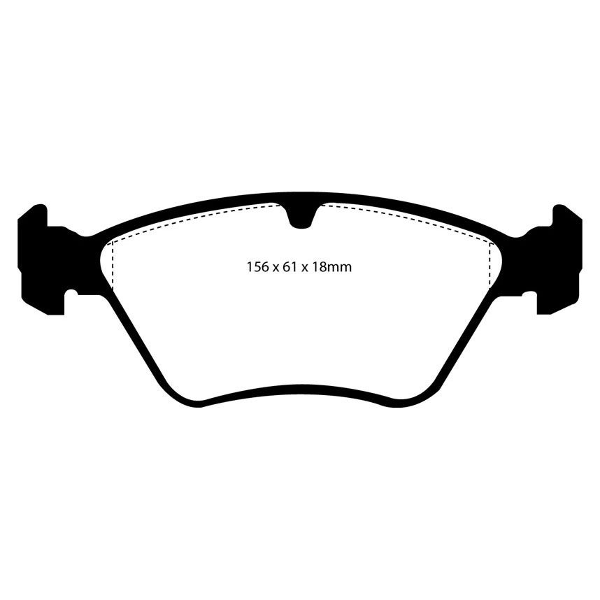 [EBCDP4976R] EBC Brakes Yellowstuff Performance Brake Pads