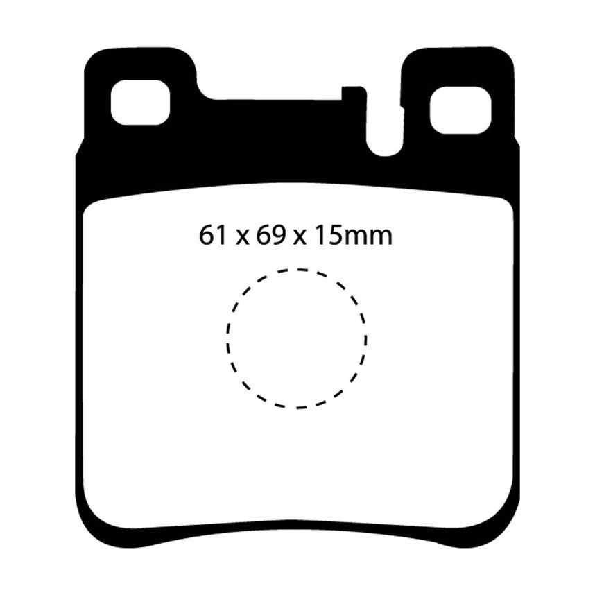 [EBCDP4887R] EBC Brakes Yellowstuff Performance Brake Pads