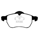 EBC Brakes Redstuff Performance Brake Pads