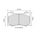 Ferodo DS2500 Brake Pads