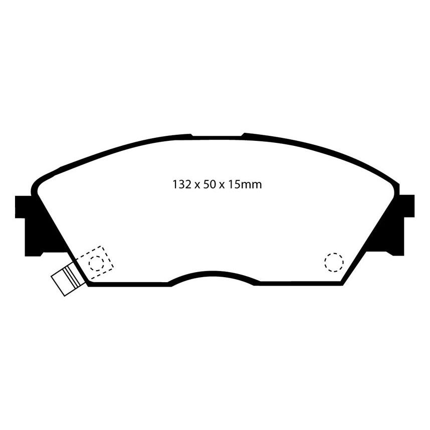 [EBCDP4706R] EBC Brakes Yellowstuff Performance Brake Pads