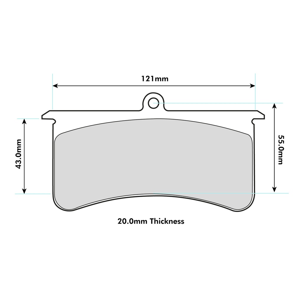 Mintex M1155 Brake Pads To Fit Wilwood Superlite 4 & 6 Piston Calipers