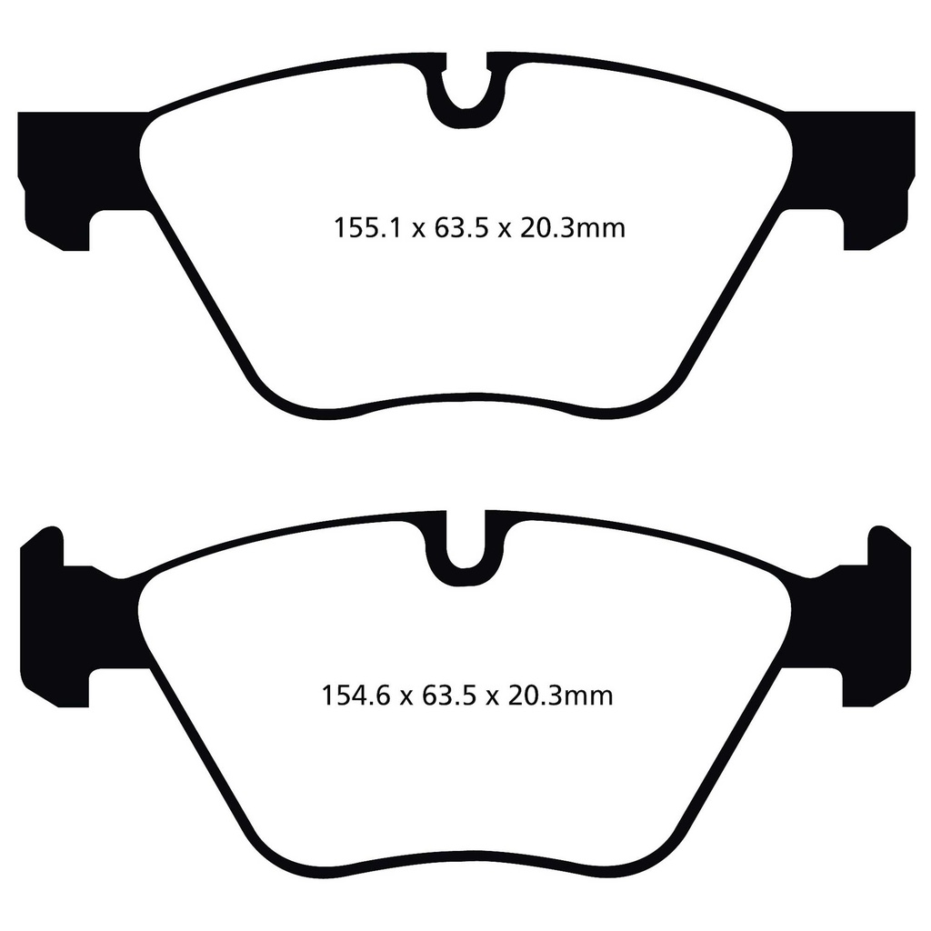 [EBCDP42077R] EBC Brakes Yellowstuff Performance Brake Pads