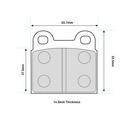 Ferodo DS2500 Brake Pads