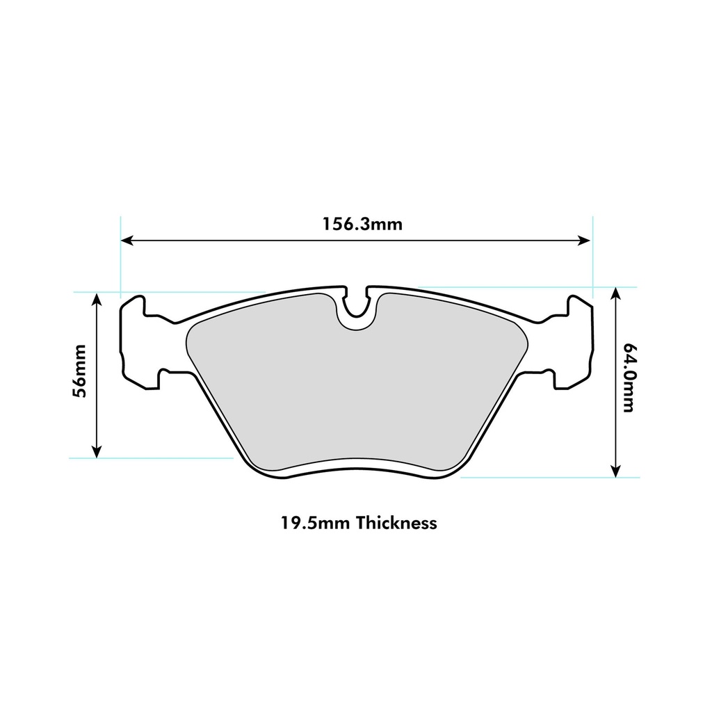 Pagid RST3 Brake Pads