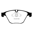EBC Brakes Yellowstuff Performance Brake Pads