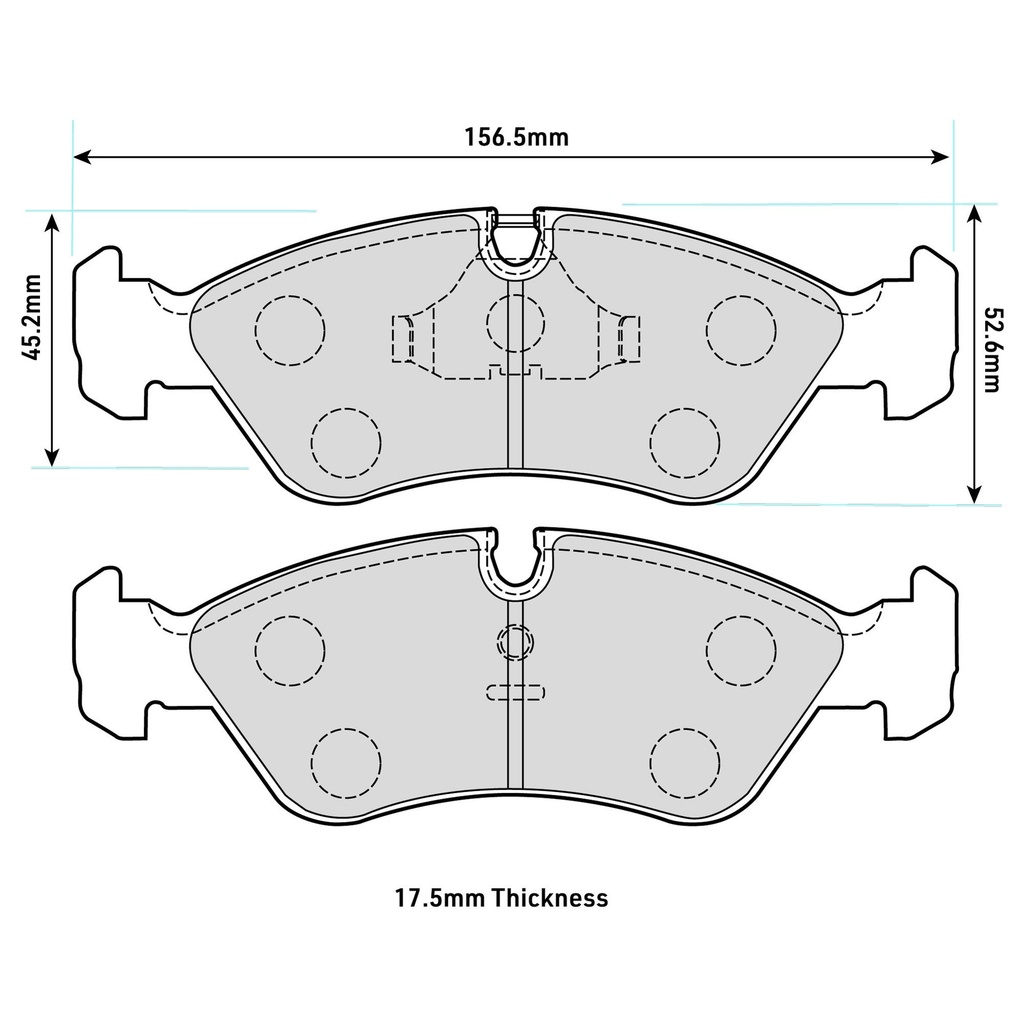 [FERFCP584R] Ferodo DS3000 Brake Pads