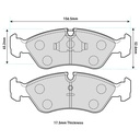 Ferodo DS3000 Brake Pads