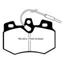 EBC Brakes Yellowstuff Performance Brake Pads