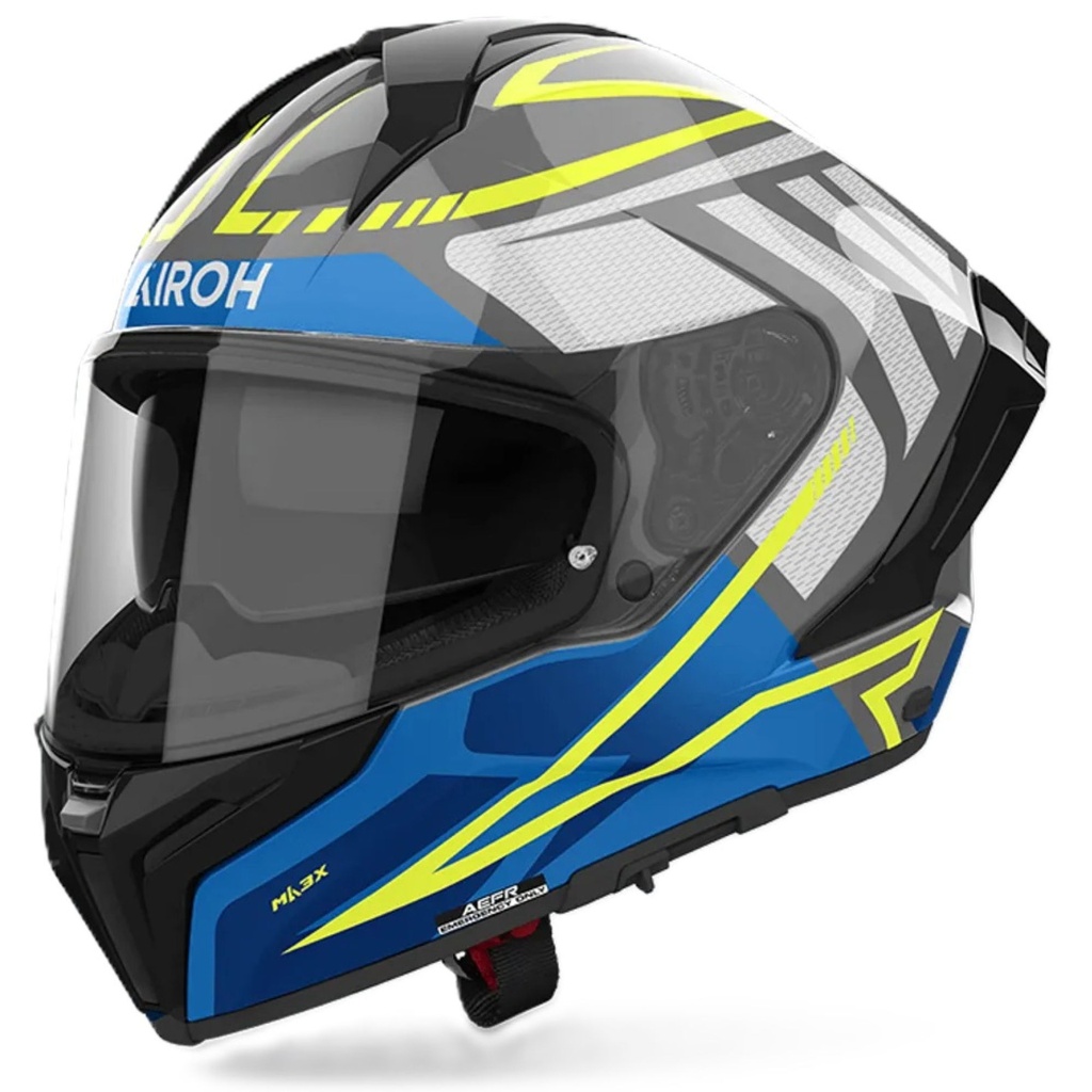 [5001662-3829276] Airoh Matryx Graphic Motorcycle Helmet (M (57-58cm), Rider Matt Red)
