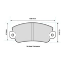 Ferodo DS3000 Brake Pads
