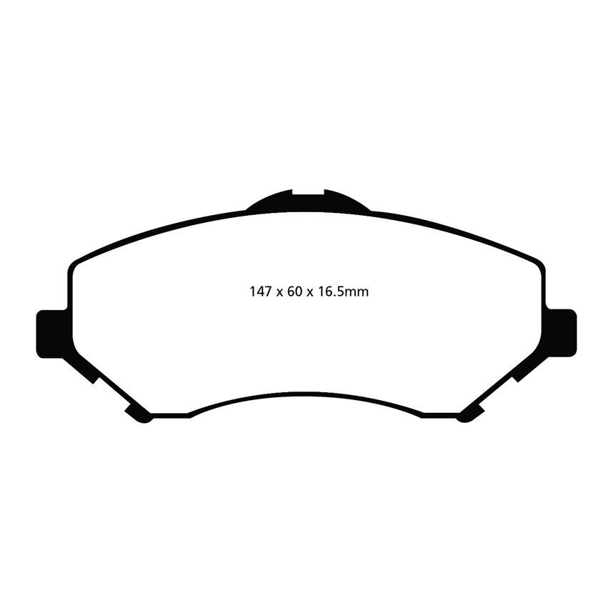 EBC Brakes Yellowstuff Performance Brake Pads