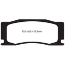 EBC Brakes Yellowstuff Performance Brake Pads