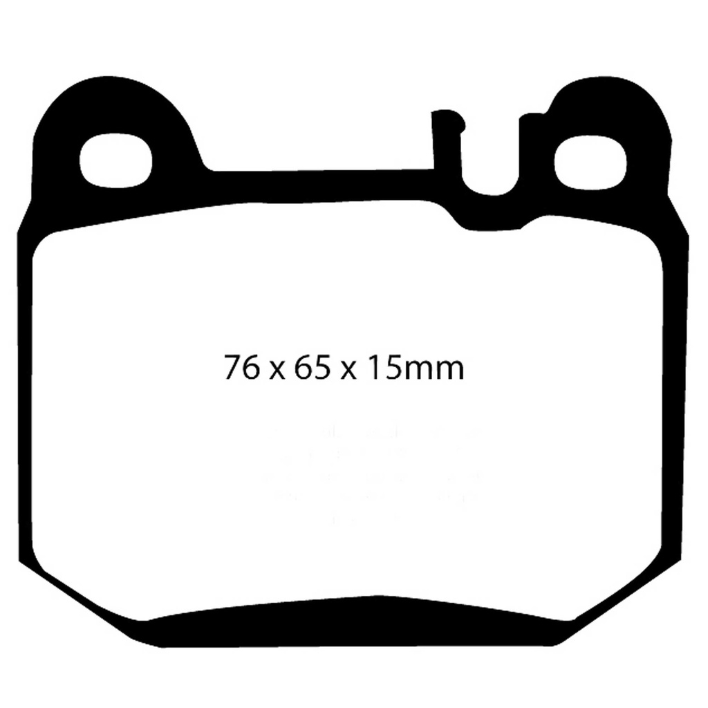 EBC Brakes Yellowstuff Performance Brake Pads
