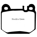 EBC Brakes Yellowstuff Performance Brake Pads