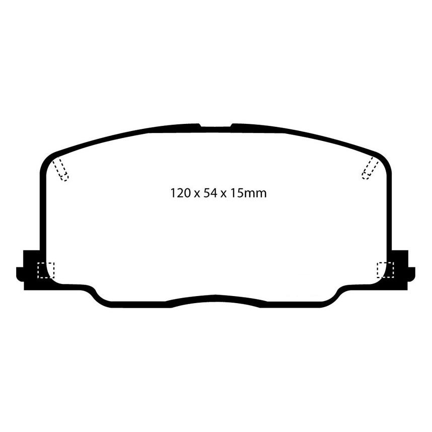 EBC Brakes Redstuff Performance Brake Pads
