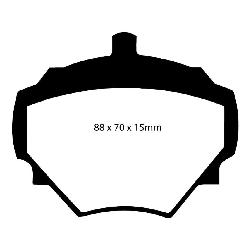 [EBCDP4294R] EBC Brakes Yellowstuff Performance Brake Pads