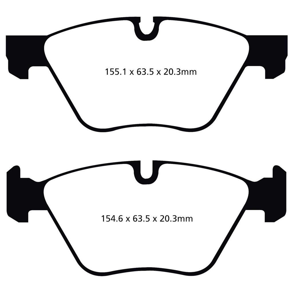 [EBCDP42088R] EBC Brakes Yellowstuff Performance Brake Pads