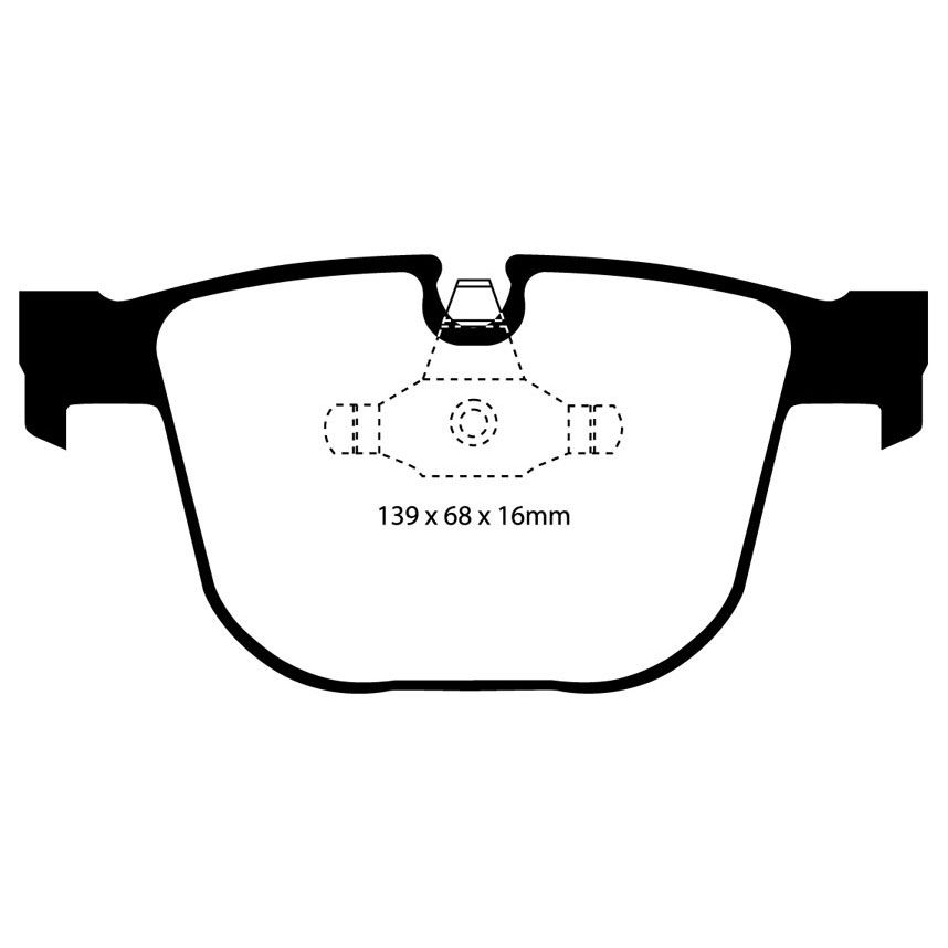 [EBCDP31451C] EBC Brakes Redstuff Performance Brake Pads