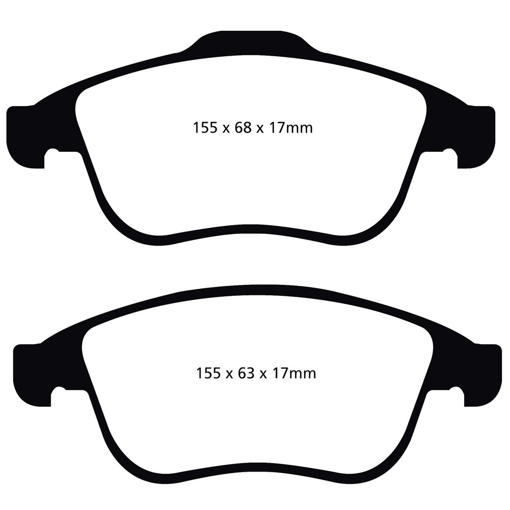 EBC Brakes Yellowstuff Performance Brake Pads