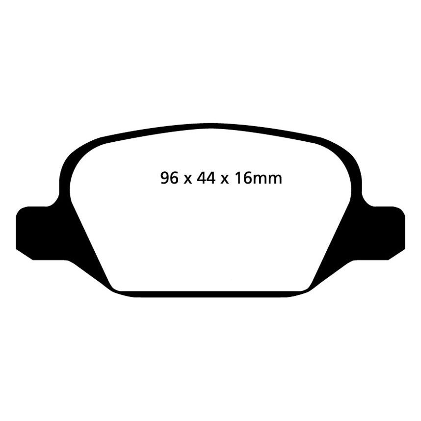 [EBCDP41430R] EBC Brakes Yellowstuff Performance Brake Pads