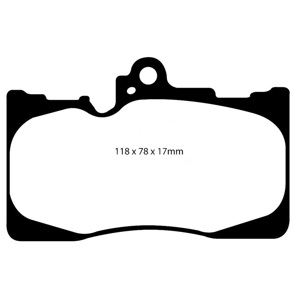 [EBCDP41589R] EBC Brakes Yellowstuff Performance Brake Pads