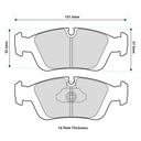 Pagid RSL29 Brake Pads