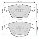 Ferodo DS2500 Brake Pads
