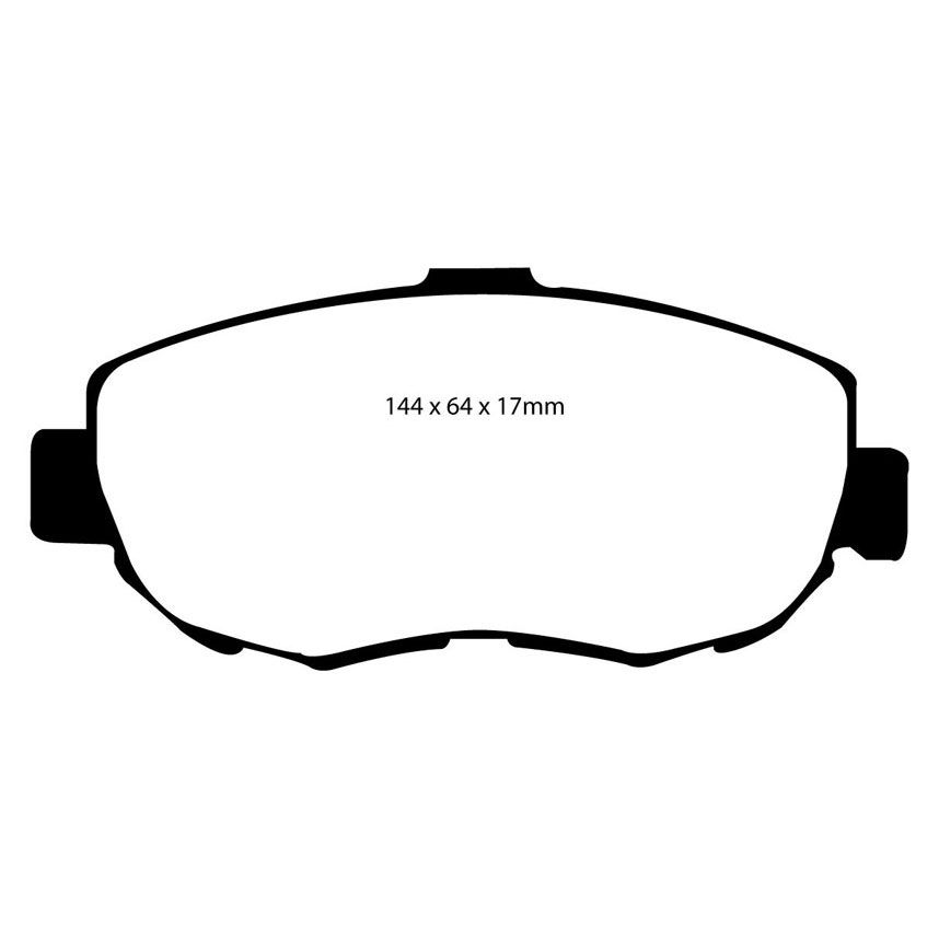 [EBCDP41223R] EBC Brakes Yellowstuff Performance Brake Pads