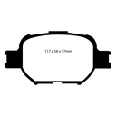 EBC Brakes Redstuff Performance Brake Pads