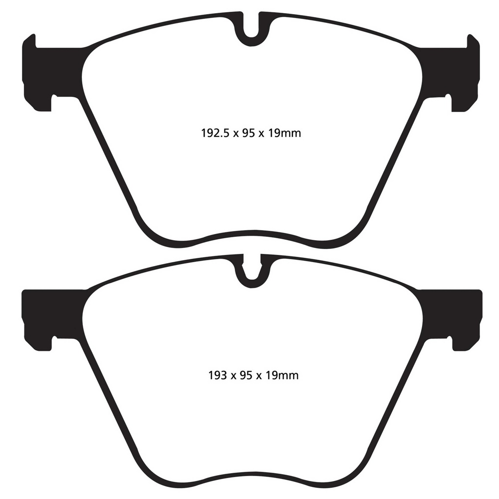 [EBCDP42007R] EBC Brakes Yellowstuff Performance Brake Pads
