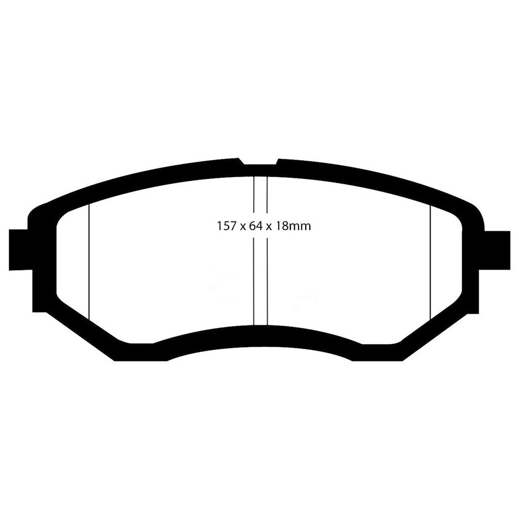 [EBCDP41583R] EBC Brakes Yellowstuff Performance Brake Pads