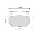 Ferodo DS3000 Brake Pads