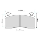 Ferodo DS3000 Brake Pads
