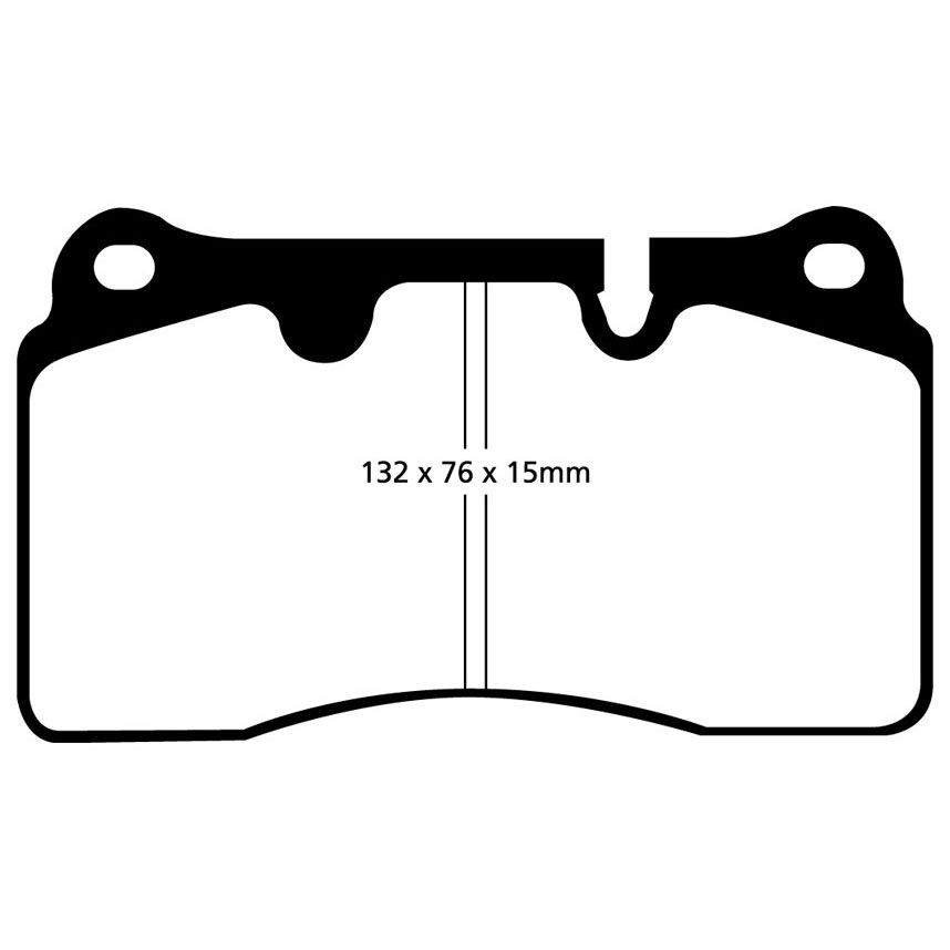 [EBCDP31908C] EBC Brakes Redstuff Performance Brake Pads
