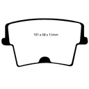 EBC Brakes Redstuff Performance Brake Pads