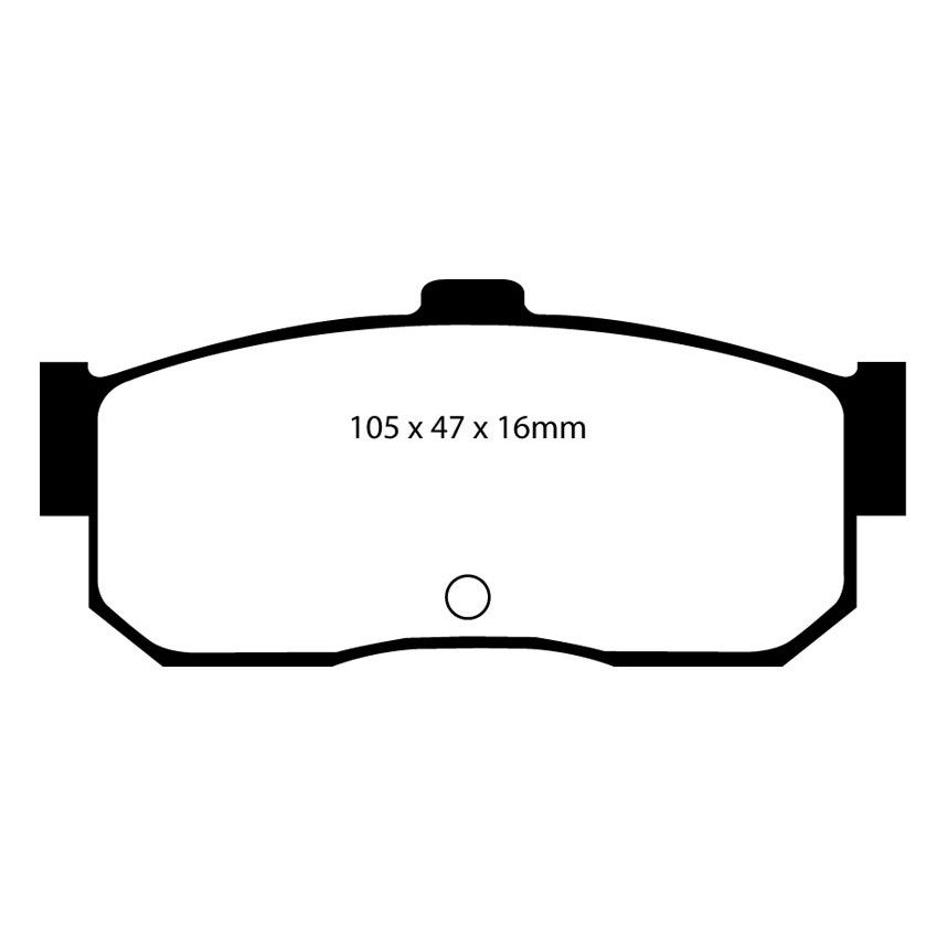 EBC Brakes Yellowstuff Performance Brake Pads